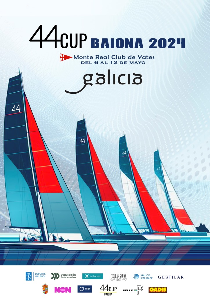 Anuncio de regata 44Cup Baiona 2024